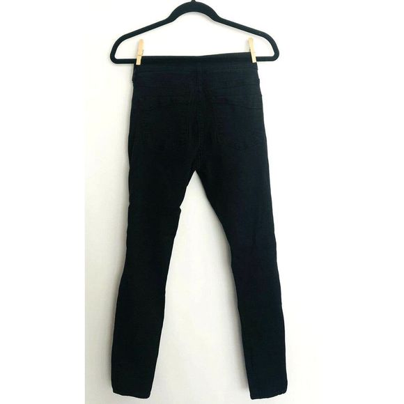 Express Jeans Women Size 6L Black Mid Rise Legging Cotton - Picture 2 of 8